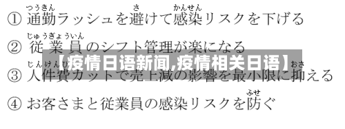 【疫情日语新闻,疫情相关日语】-第3张图片