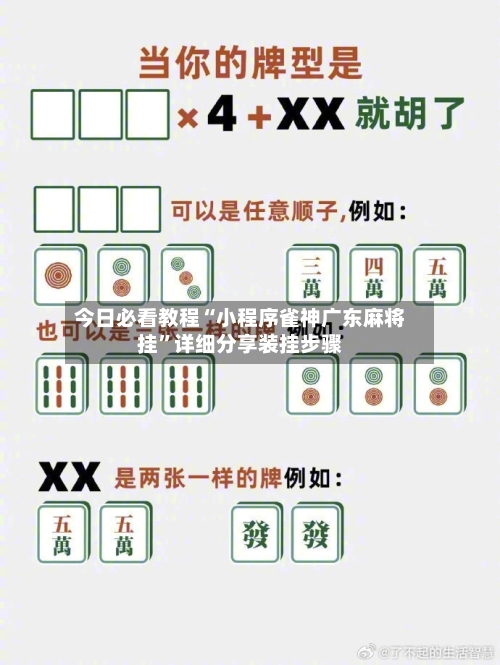 今日必看教程“小程序雀神广东麻将挂”详细分享装挂步骤-第1张图片