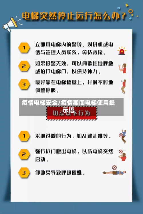 疫情电梯安全/疫情期间电梯使用提示语-第1张图片