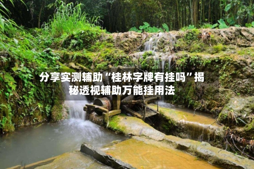 分享实测辅助“桂林字牌有挂吗	”揭秘透视辅助万能挂用法-第2张图片