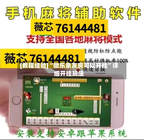 [教程经验]“微乐亲友房可以开挂”详细开挂玩法-第1张图片