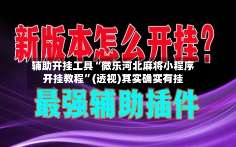 辅助开挂工具“微乐河北麻将小程序开挂教程”(透视)其实确实有挂-第3张图片