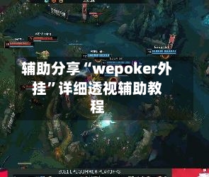辅助分享“wepoker外挂”详细透视辅助教程-第3张图片