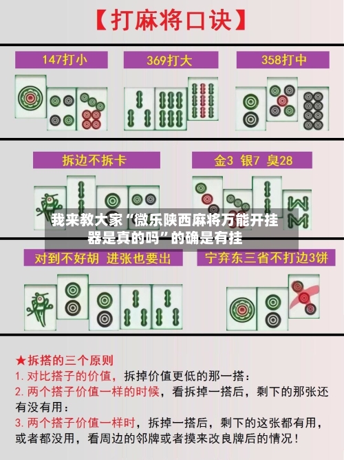 我来教大家“微乐陕西麻将万能开挂器是真的吗	”的确是有挂-第1张图片