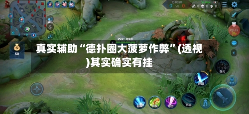 真实辅助“德扑圈大菠萝作弊”(透视)其实确实有挂-第1张图片