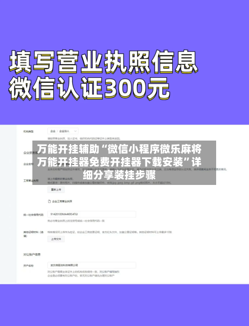 万能开挂辅助“微信小程序微乐麻将万能开挂器免费开挂器下载安装”详细分享装挂步骤-第2张图片