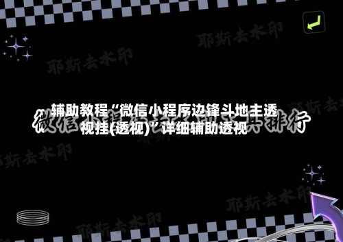 辅助教程“微信小程序边锋斗地主透视挂(透视)”详细辅助透视-第1张图片