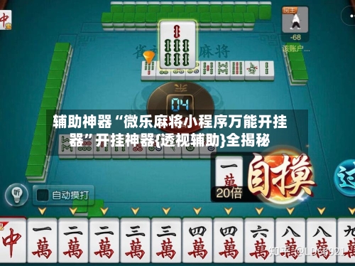 辅助神器“微乐麻将小程序万能开挂器”开挂神器{透视辅助}全揭秘-第3张图片