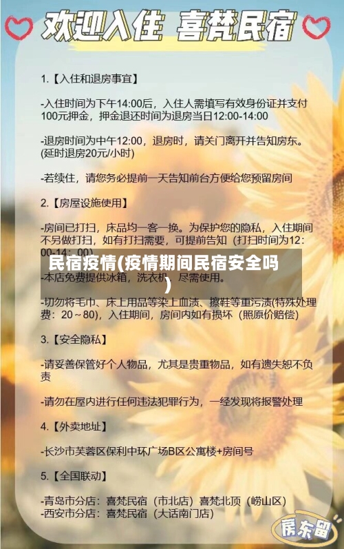 民宿疫情(疫情期间民宿安全吗)-第1张图片