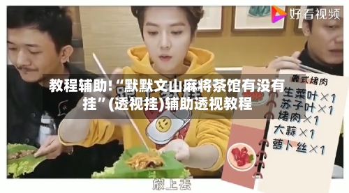 教程辅助!“默默文山麻将茶馆有没有挂”(透视挂)辅助透视教程-第3张图片