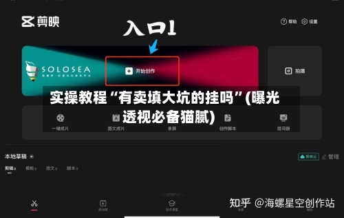 实操教程“有卖填大坑的挂吗”(曝光透视必备猫腻)-第1张图片