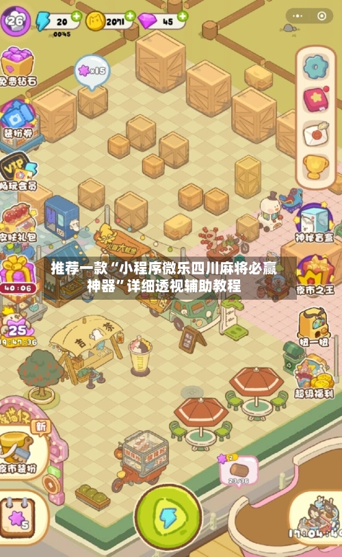 推荐一款“小程序微乐四川麻将必赢神器”详细透视辅助教程-第3张图片