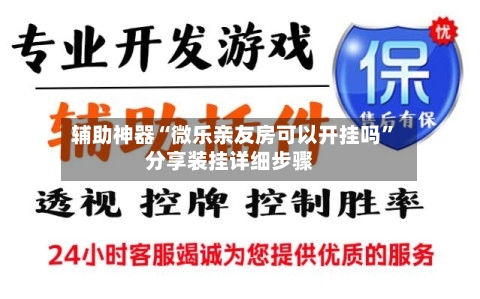 辅助神器“微乐亲友房可以开挂吗”分享装挂详细步骤-第2张图片