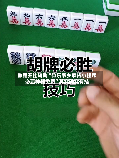 教程开挂辅助“微乐家乡麻将小程序必赢神器免费”其实确实有挂-第1张图片