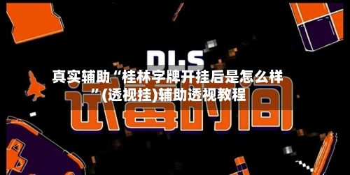 真实辅助“桂林字牌开挂后是怎么样	”(透视挂)辅助透视教程-第1张图片