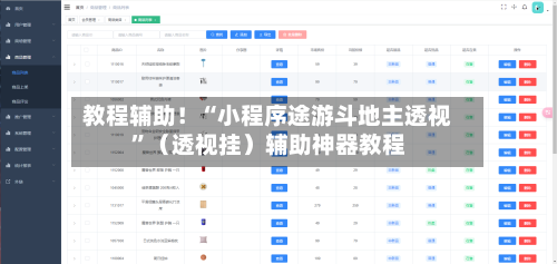 教程辅助！“小程序途游斗地主透视	”（透视挂）辅助神器教程-第2张图片