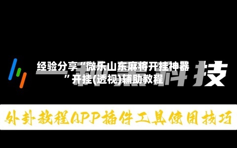 经验分享“微乐山东麻将开挂神器	”开挂(透视)辅助教程-第2张图片