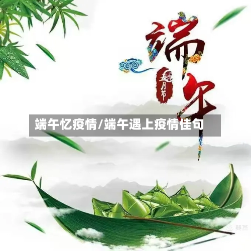 端午忆疫情/端午遇上疫情佳句-第2张图片