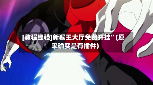 [教程经验]新猴王大厅免费开挂”(原来确实是有插件)-第2张图片