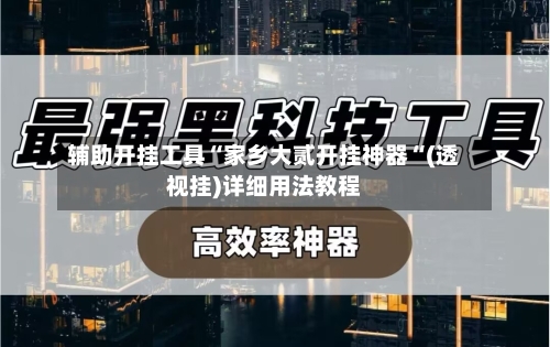 辅助开挂工具“家乡大贰开挂神器“(透视挂)详细用法教程-第2张图片