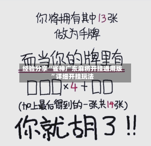 经验分享“雀神广东麻将开挂通用版”详细开挂玩法-第1张图片