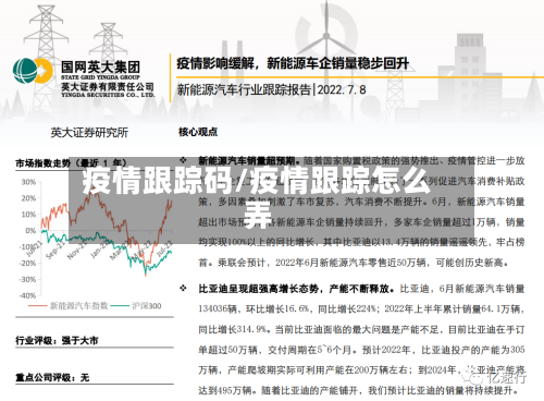 疫情跟踪码/疫情跟踪怎么弄-第1张图片