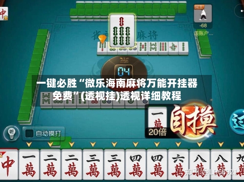 一键必胜“微乐海南麻将万能开挂器免费”(透视挂)透视详细教程-第3张图片