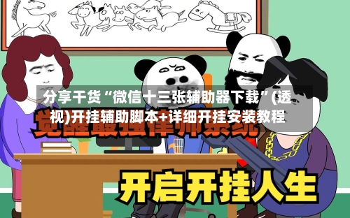 分享干货“微信十三张辅助器下载”(透视)开挂辅助脚本+详细开挂安装教程-第1张图片