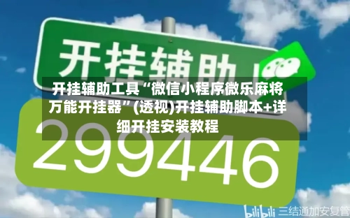 开挂辅助工具“微信小程序微乐麻将万能开挂器”(透视)开挂辅助脚本+详细开挂安装教程-第2张图片