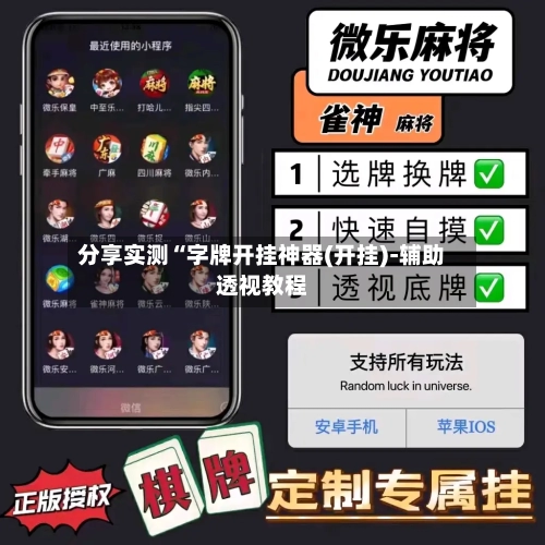 分享实测“字牌开挂神器(开挂)-辅助透视教程-第2张图片