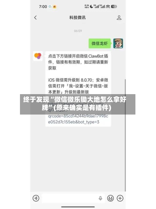 终于发现“微信微乐锄大地怎么拿好牌”(原来确实是有插件)-第2张图片