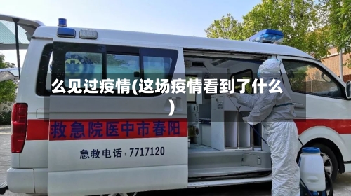 么见过疫情(这场疫情看到了什么)-第2张图片