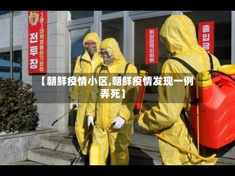 【朝鲜疫情小区,朝鲜疫情发现一例弄死】-第2张图片