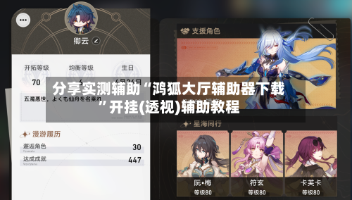 分享实测辅助“鸿狐大厅辅助器下载”开挂(透视)辅助教程-第1张图片