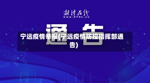 宁远疫情举报(宁远疫情防控指挥部通告)-第1张图片