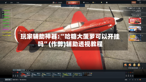 玩家辅助神器:“哈糖大菠萝可以开挂吗”(作弊)辅助透视教程-第2张图片