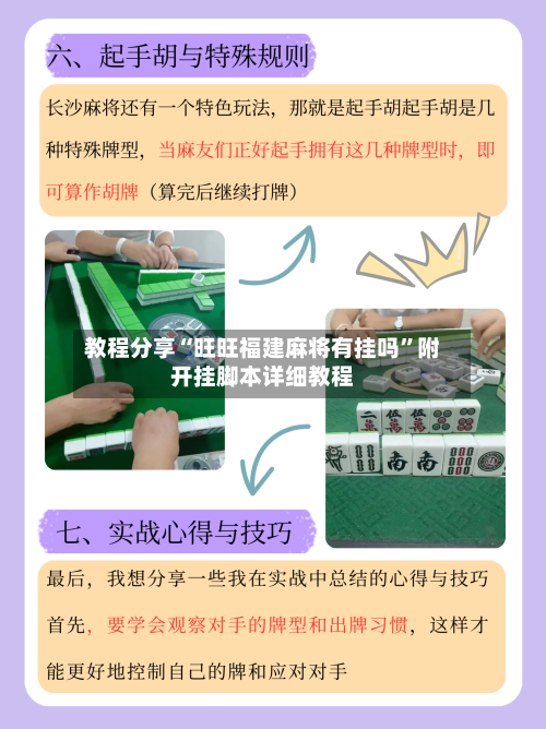 教程分享“旺旺福建麻将有挂吗”附开挂脚本详细教程-第3张图片