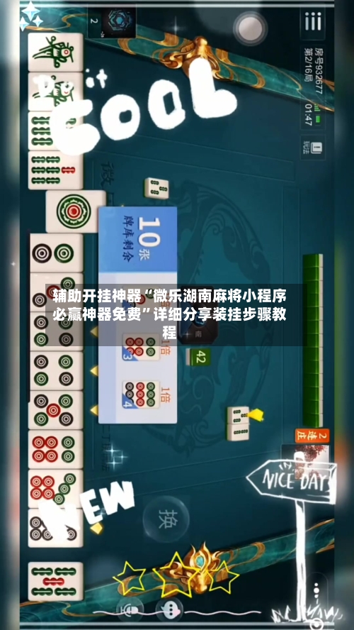 辅助开挂神器“微乐湖南麻将小程序必赢神器免费”详细分享装挂步骤教程-第1张图片
