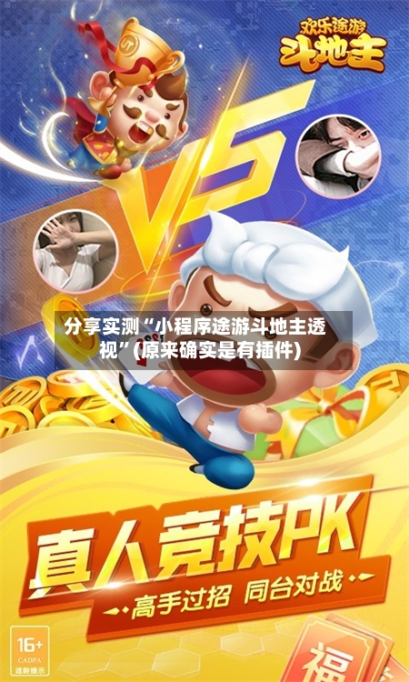 分享实测“小程序途游斗地主透视”(原来确实是有插件)-第3张图片