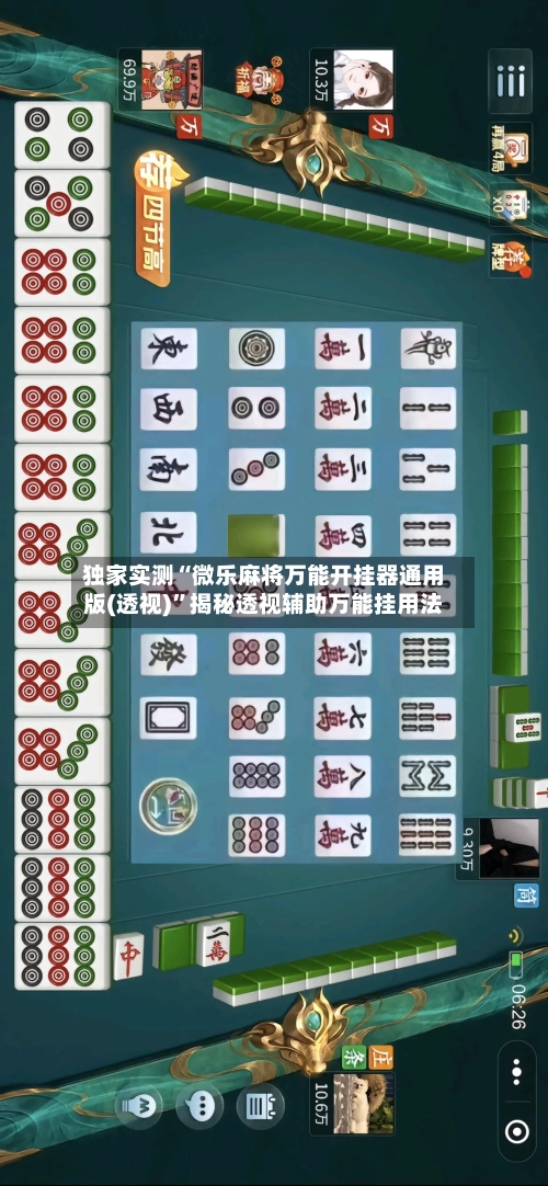 独家实测“微乐麻将万能开挂器通用版(透视)	”揭秘透视辅助万能挂用法-第2张图片