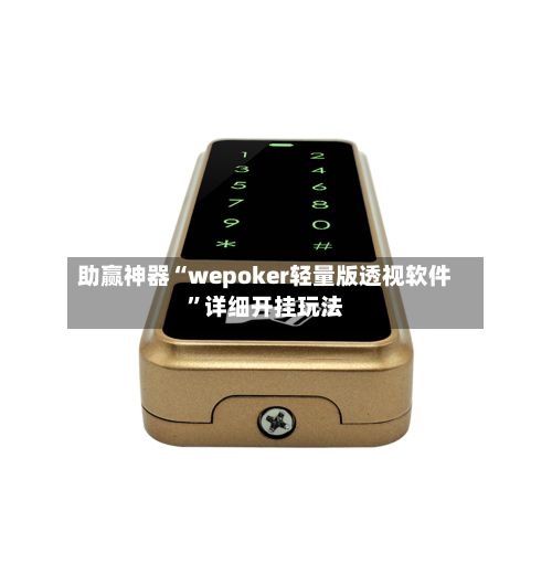 助赢神器“wepoker轻量版透视软件”详细开挂玩法-第2张图片