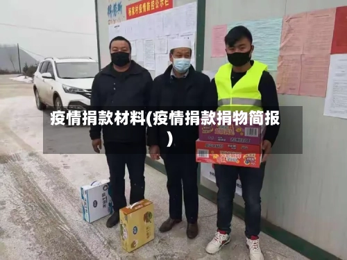 疫情捐款材料(疫情捐款捐物简报)-第2张图片