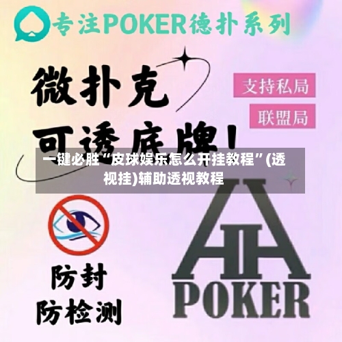 一键必胜“皮球娱乐怎么开挂教程”(透视挂)辅助透视教程-第3张图片