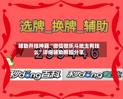 辅助开挂神器“微信微乐斗地主有挂么”详细辅助教程分享-第3张图片