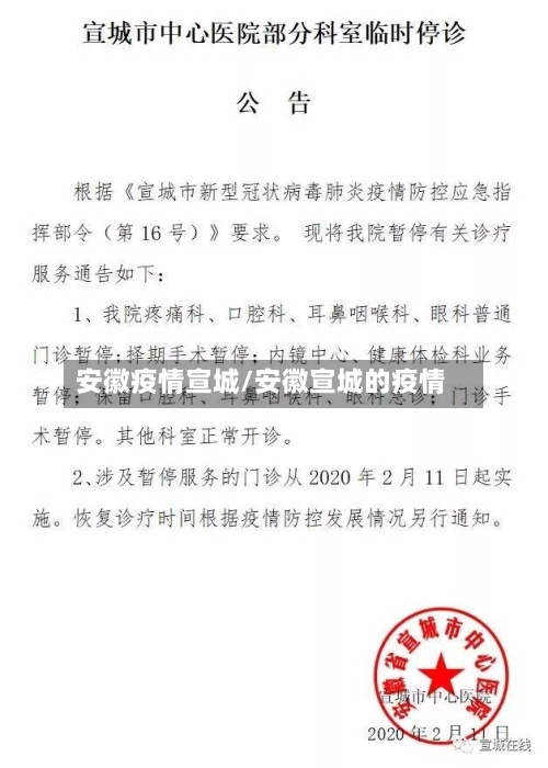 安徽疫情宣城/安徽宣城的疫情-第2张图片