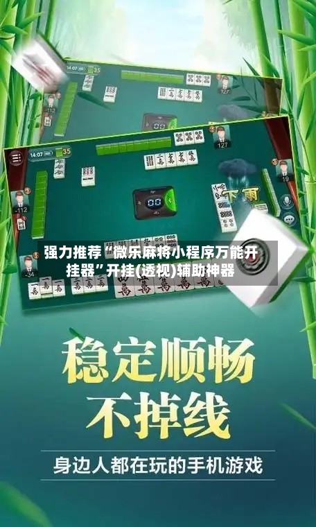 强力推荐“微乐麻将小程序万能开挂器”开挂(透视)辅助神器-第2张图片