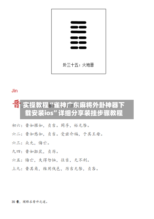 实操教程“雀神广东麻将外卦神器下载安装ios”详细分享装挂步骤教程-第1张图片
