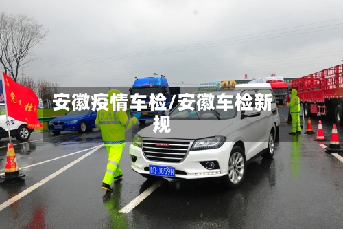 安徽疫情车检/安徽车检新规-第3张图片