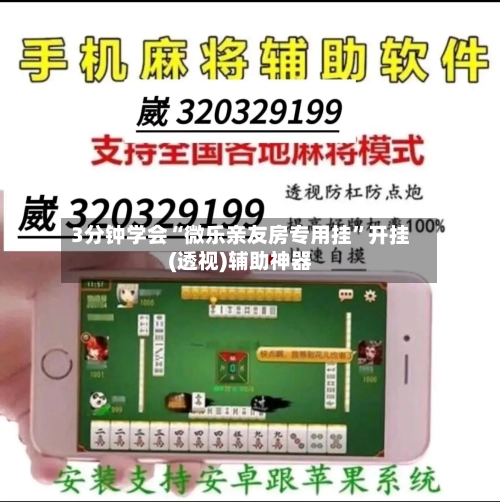 3分钟学会“微乐亲友房专用挂	”开挂(透视)辅助神器-第3张图片