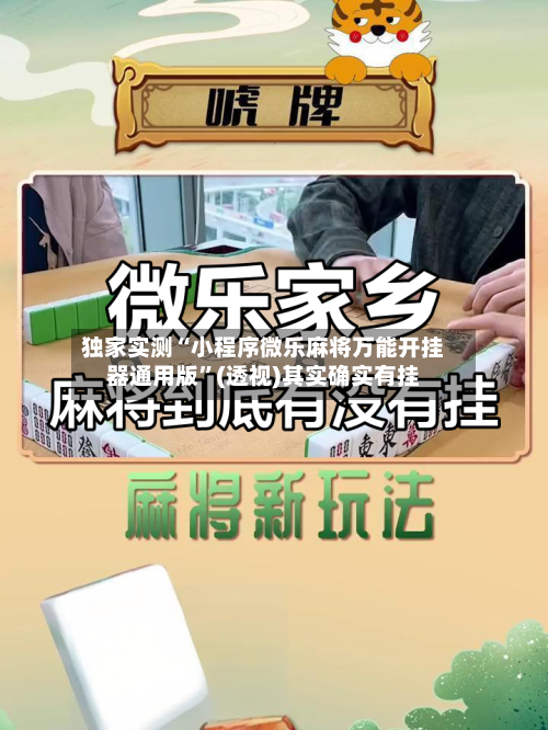 独家实测“小程序微乐麻将万能开挂器通用版	”(透视)其实确实有挂-第2张图片